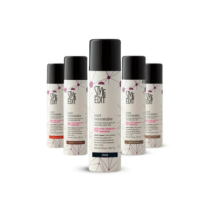 StyleEdit - Root Concealer Spray - Brunette Beauty + Drop Red Gorgeous