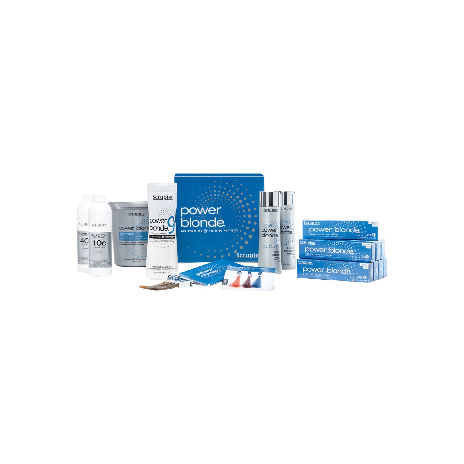 SCRUPLES Power Blonde Intro Kit Over