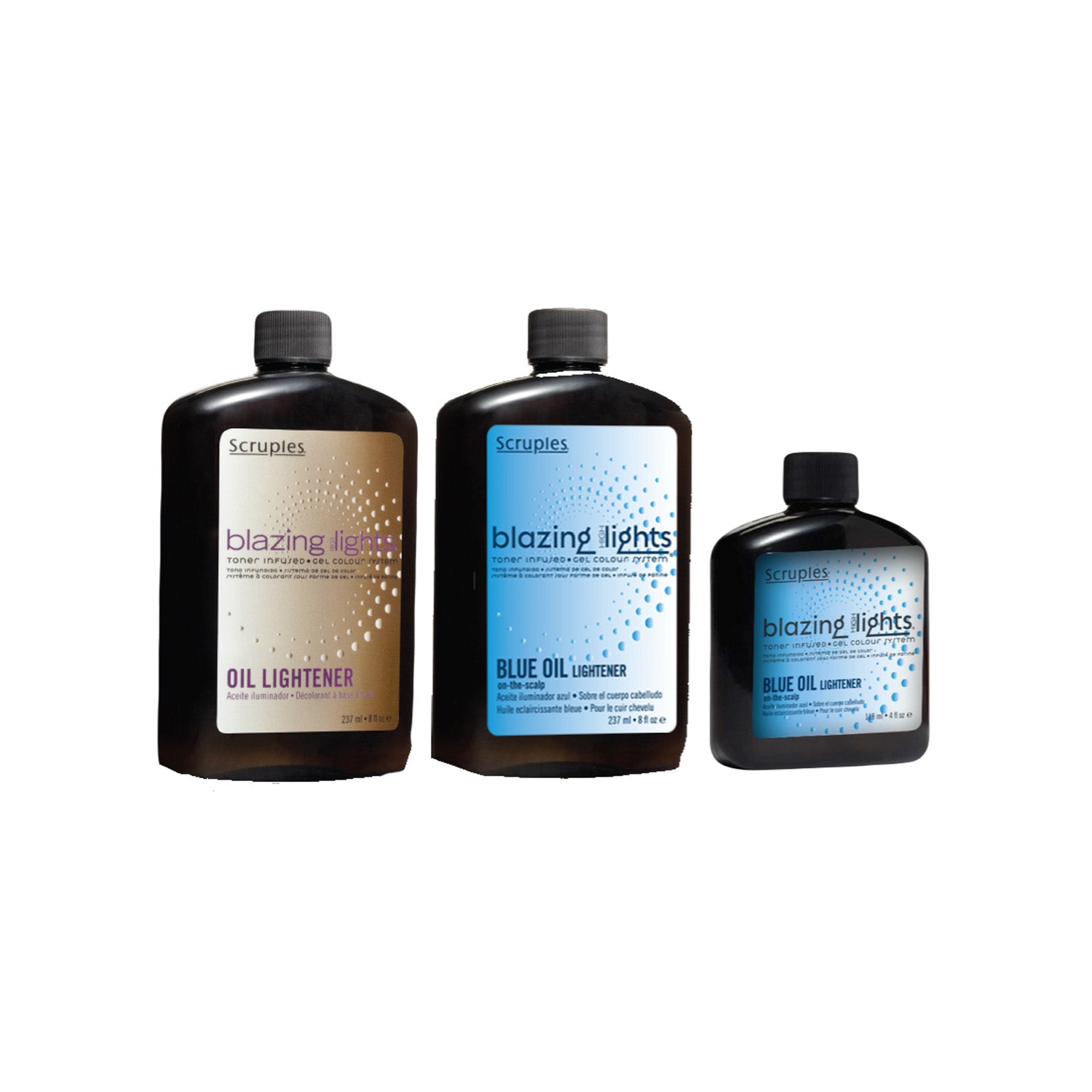 SCRUPLES Blazing Highlights Toner Infused Gel Color System - Oil Lighteners