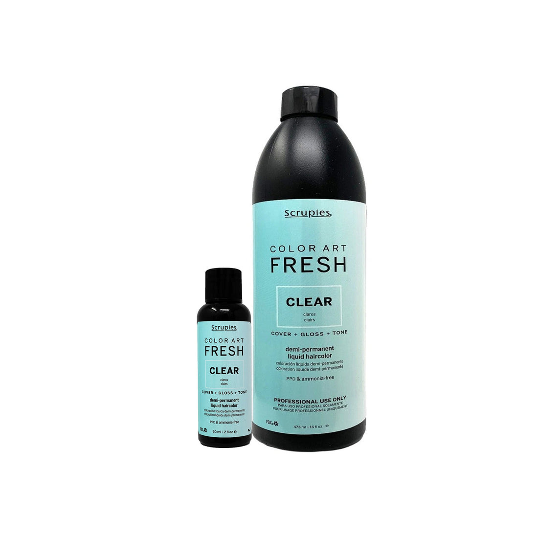 SCRUPLES Color Art Fresh Demi-Permanent Liquid Color - Clear