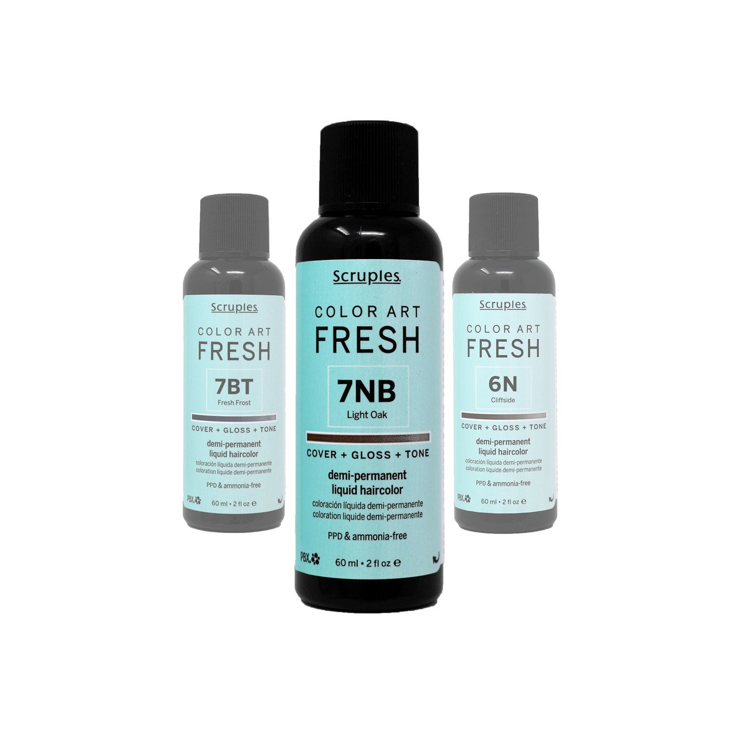 SCRUPLES Color Art Fresh Demi-Permanent Liquid Color - Colors