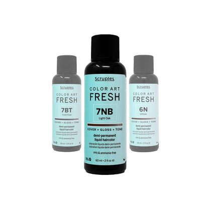 SCRUPLES Color Art Fresh Demi-Permanent Liquid Color - Colors