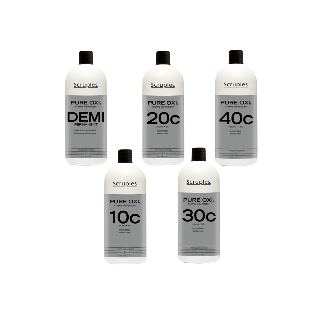 SCRUPLES Pure Oxi Creme Developers