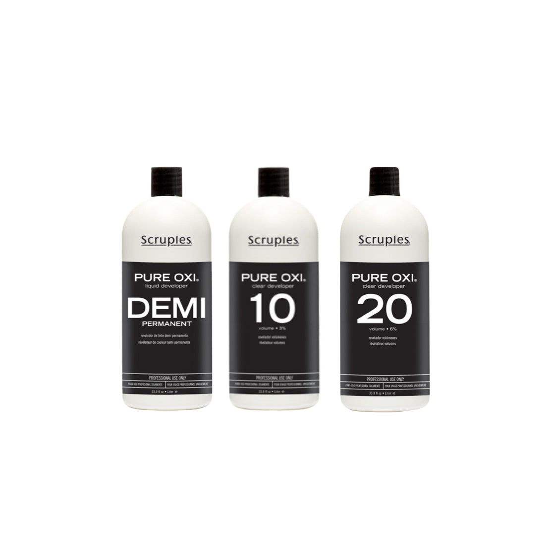 SCRUPLES Pure Oxi Liquid Developers