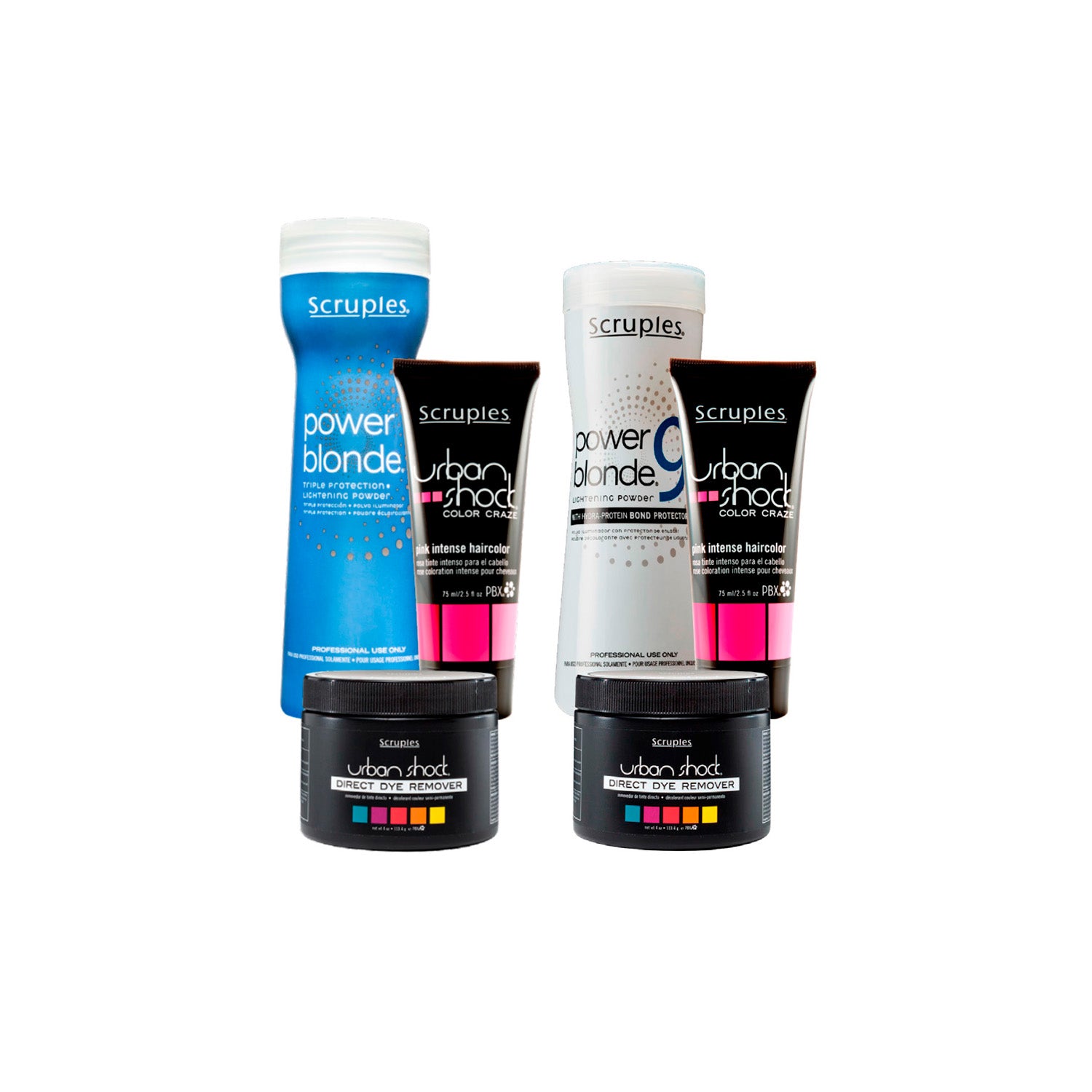 Scruples Power Blonde Pink Promo Bundles