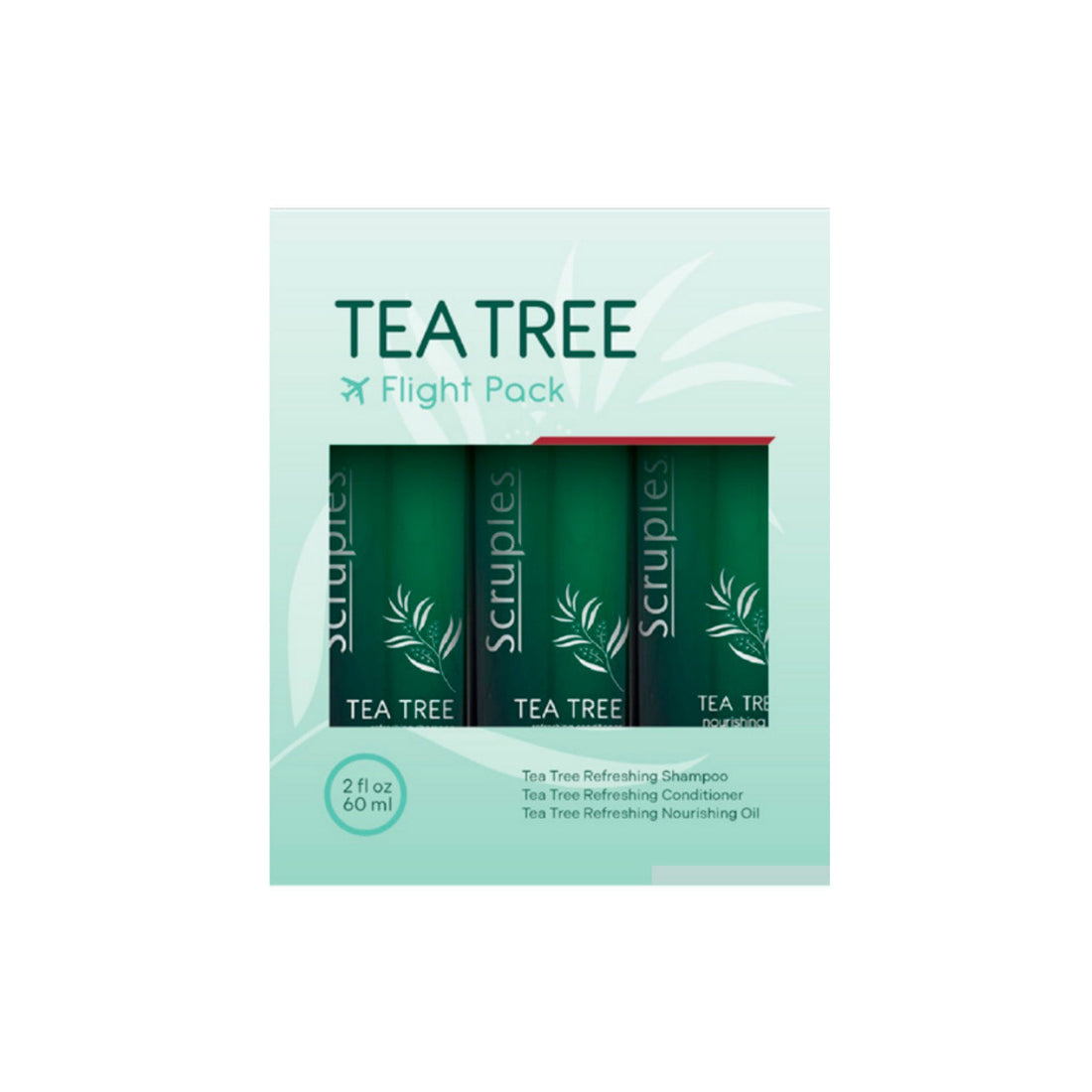 SCRUPLES  Tea Tree Flight Pack