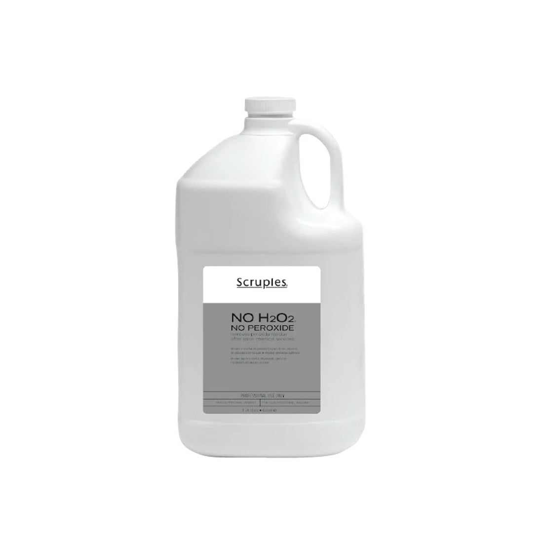 SCRUPLES No H2O2 No Peroxide