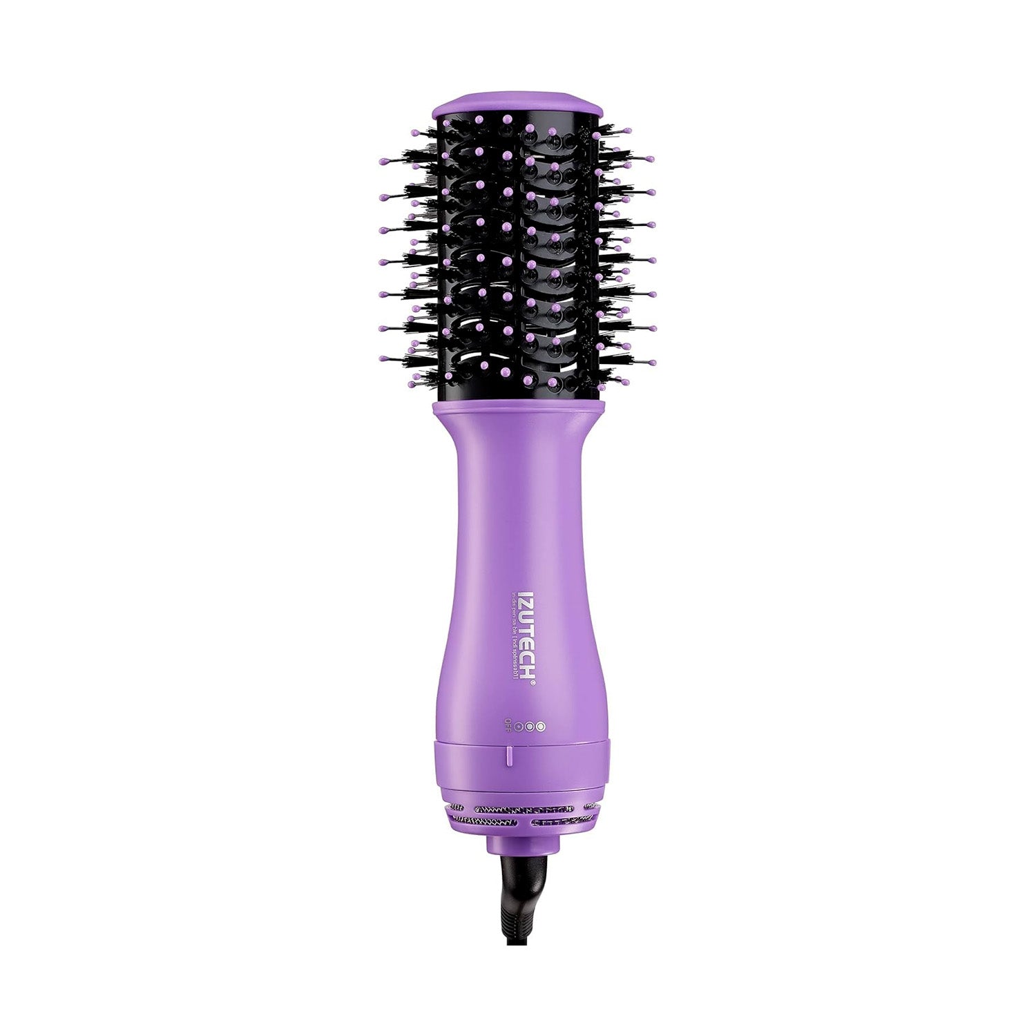 IZUTECH TORO 2-in-1 Portable Hair Dryer with Volumizing Brush - Iris Purple